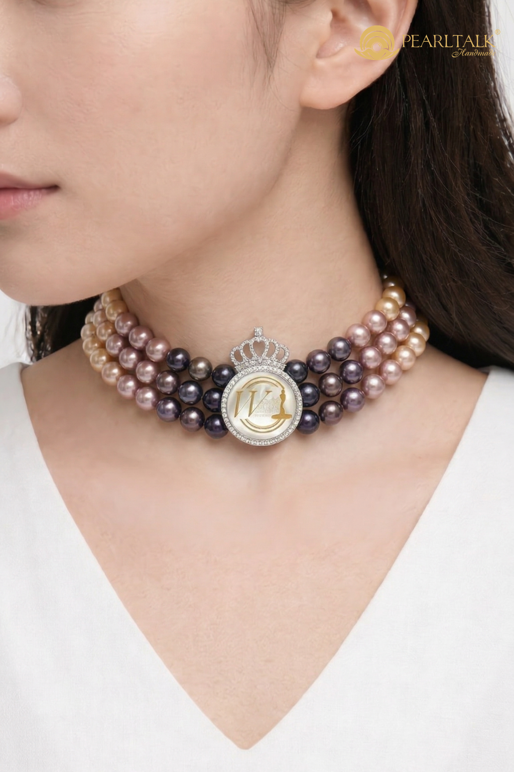 CHUỖI NGỌC TRAI DIANA MISS WORLD 7 - 8MM